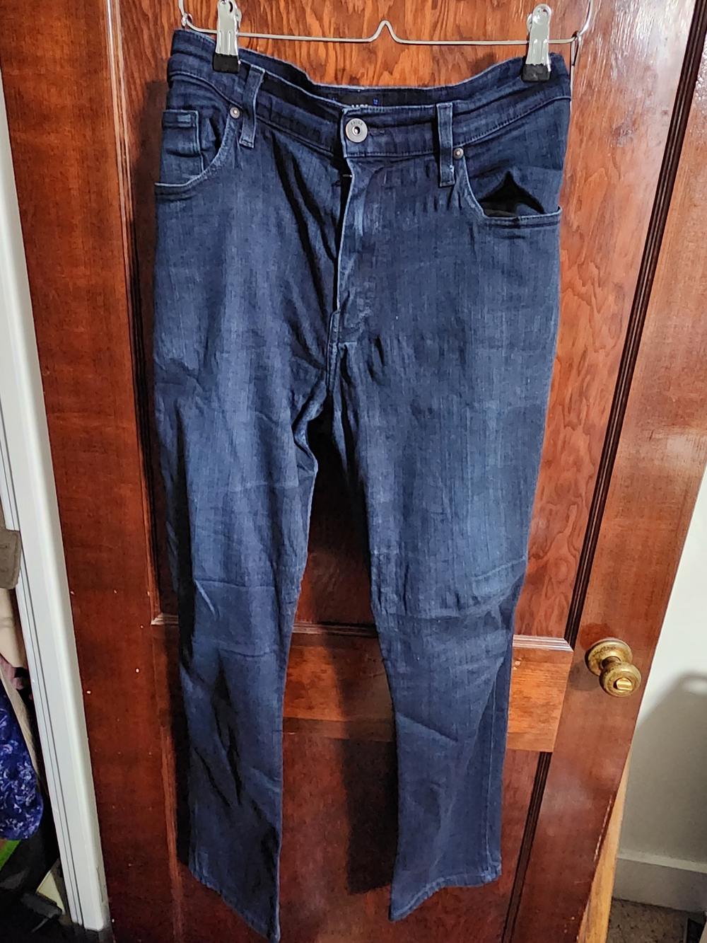 PAIGE Men's Federal Slim Straight Jeans Dark Wash Size 38 NWOT